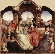 MASSYS, Quentin St Anne Altarpiece (central panel)  g oil painting artist